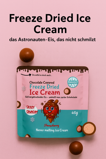 Freeze Dried Ice Cream – das Astronauten-Eis, das nicht schmilzt 🚀