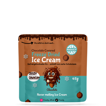 Gefriergetrocknete Schoko-Eiscreme im Schokomantel 45g