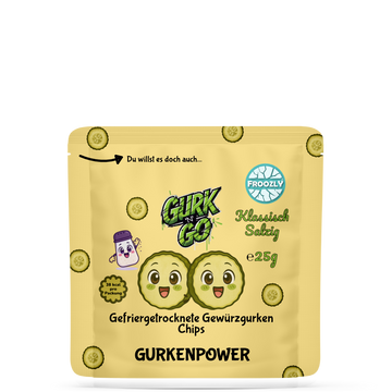Gefriergetrocknete Gewürzgurken klassisch 25g