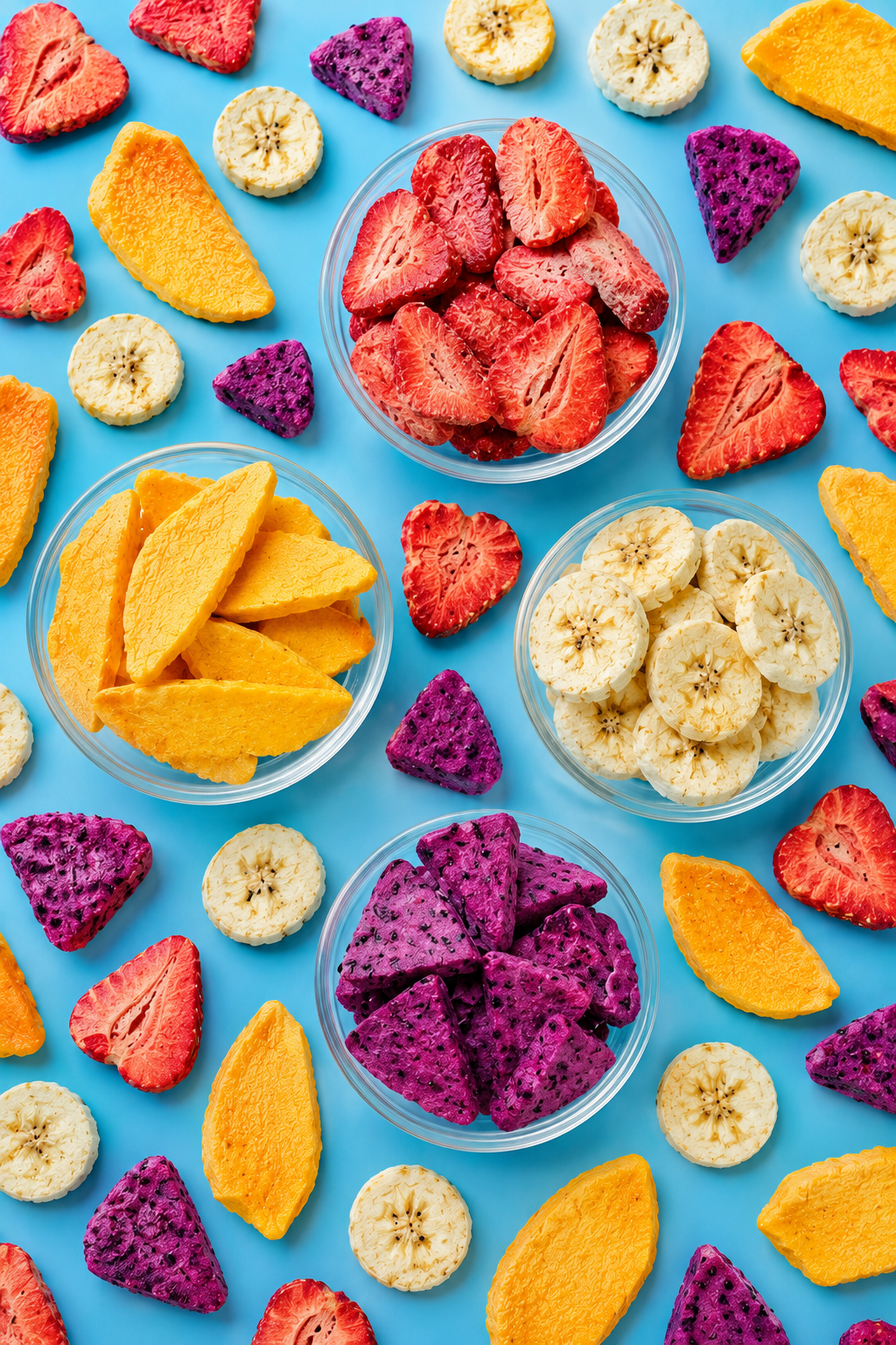 Gesunde Snacks für Kinder ohne Zucker – gefriergetrocknete Früchte von Froozly