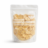 Gefriergetrocknete Bananen-Scheiben 90g