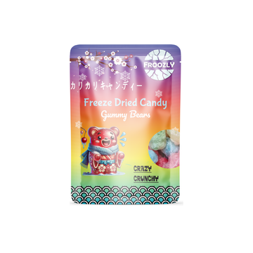 Freeze Dried Crunchy Gummy Bears 42g