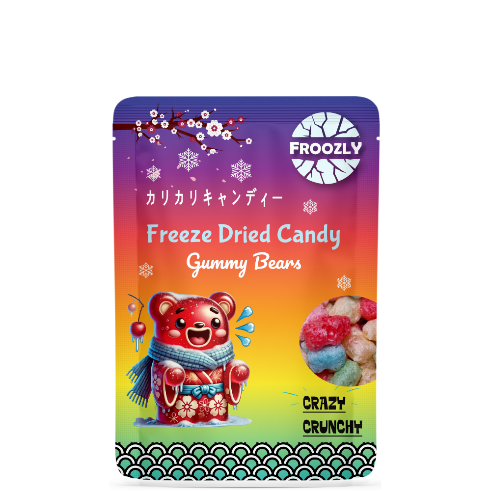 Gefriergetrocknete Gummibärchen 42g
