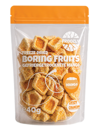 Froozly gefriergetrocknete Mango-Scheiben 40g – ohne Zusatzstoffe, vegan, online kaufen