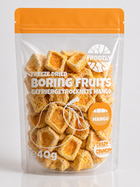 Froozly gefriergetrocknete Mango-Scheiben 40g – ohne Zusatzstoffe, vegan, online kaufen